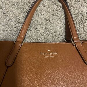 Kate Spade Brown Pebbled Leather Purse